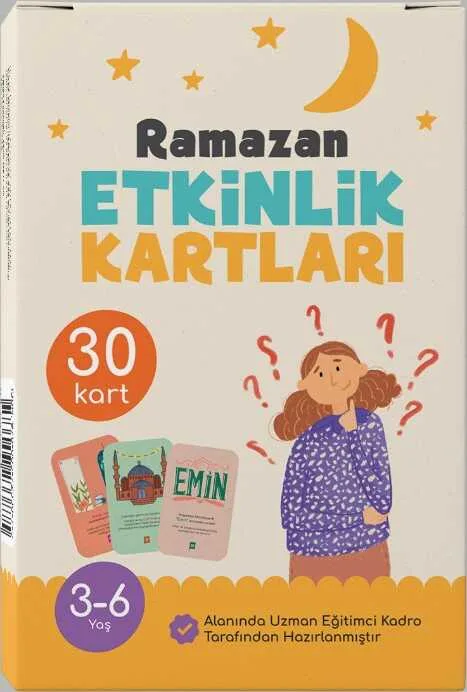 Ramazan Etkinlik Kartları 3-6 Yaş